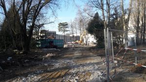 Démolition du bâtiment 502, projet FAST - LPTMS - Institut Pascal
