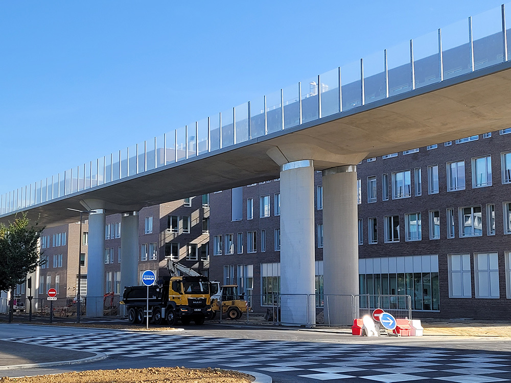 Viaduc de la ligne 18 - Palaiseau